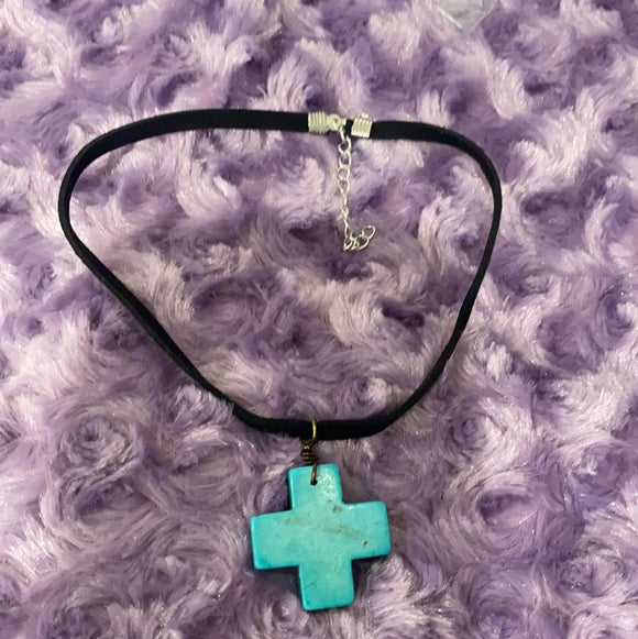 Turquoise Cross Necklaces