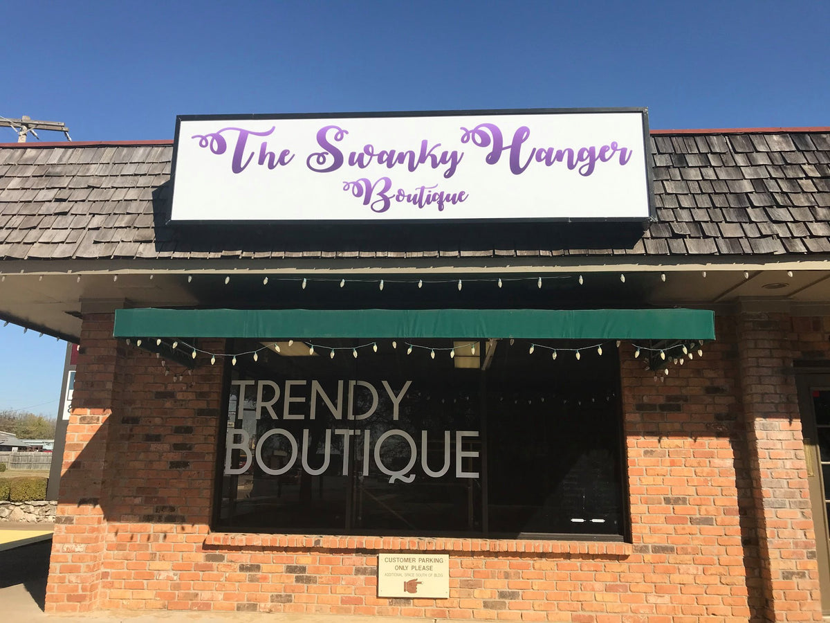 Brick And Mortar In A Year How About A Month The Swanky Hanger Boutique 