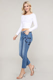 Embroidered Bling Jeans