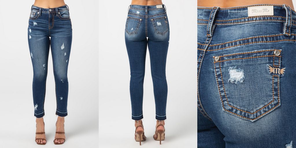 Miss Me High-Rise Girlfriend high quality Jeans