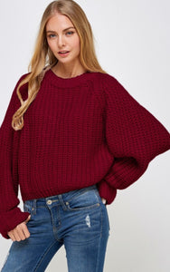Tulip Back Sweater