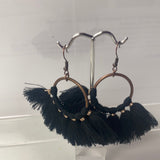 Circle Fringe Earrings