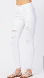 JB White Distressed Jeans