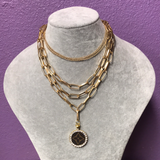 KD Upcycled Multi-Chain Necklace