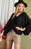 Front Ruched Top