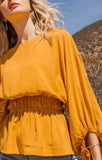 The Carley Top - Mustard