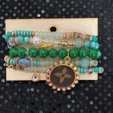 SOK Upcycled Beaded Bracelet Set