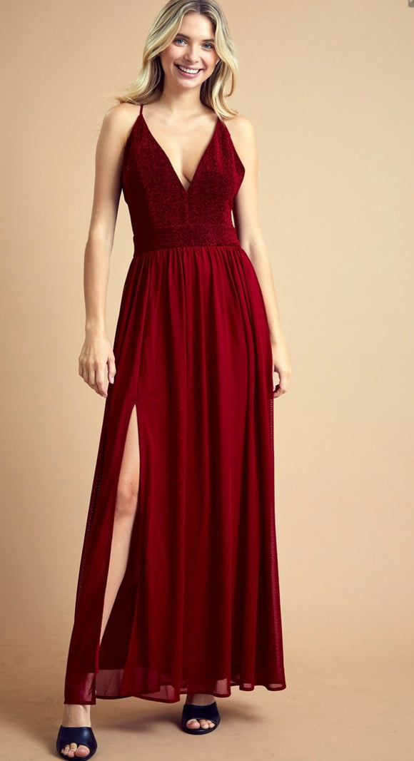 The Charlee Dress - Red