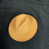 Felt Fedora with Chain Band