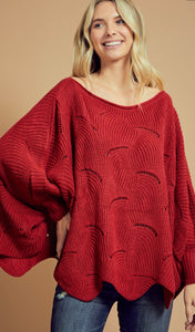 Gina Sweater - Red