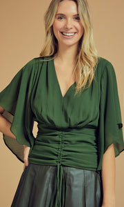 The Pepe Top - Hunter Green