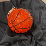 Embellished Basketball Purse
