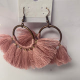 Circle Fringe Earrings