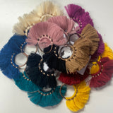 Circle Fringe Earrings