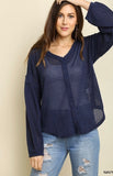 The Wendy Top Navy