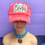 Talk Derby to Me Baseball Cap